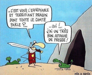 le guerrier et le dragon